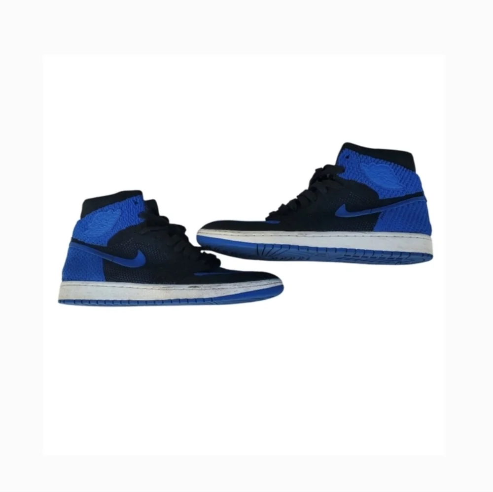 Jordan 1 Retro High Flyknit Royal Mens 11.5 Sneakers Streetwear Basketball